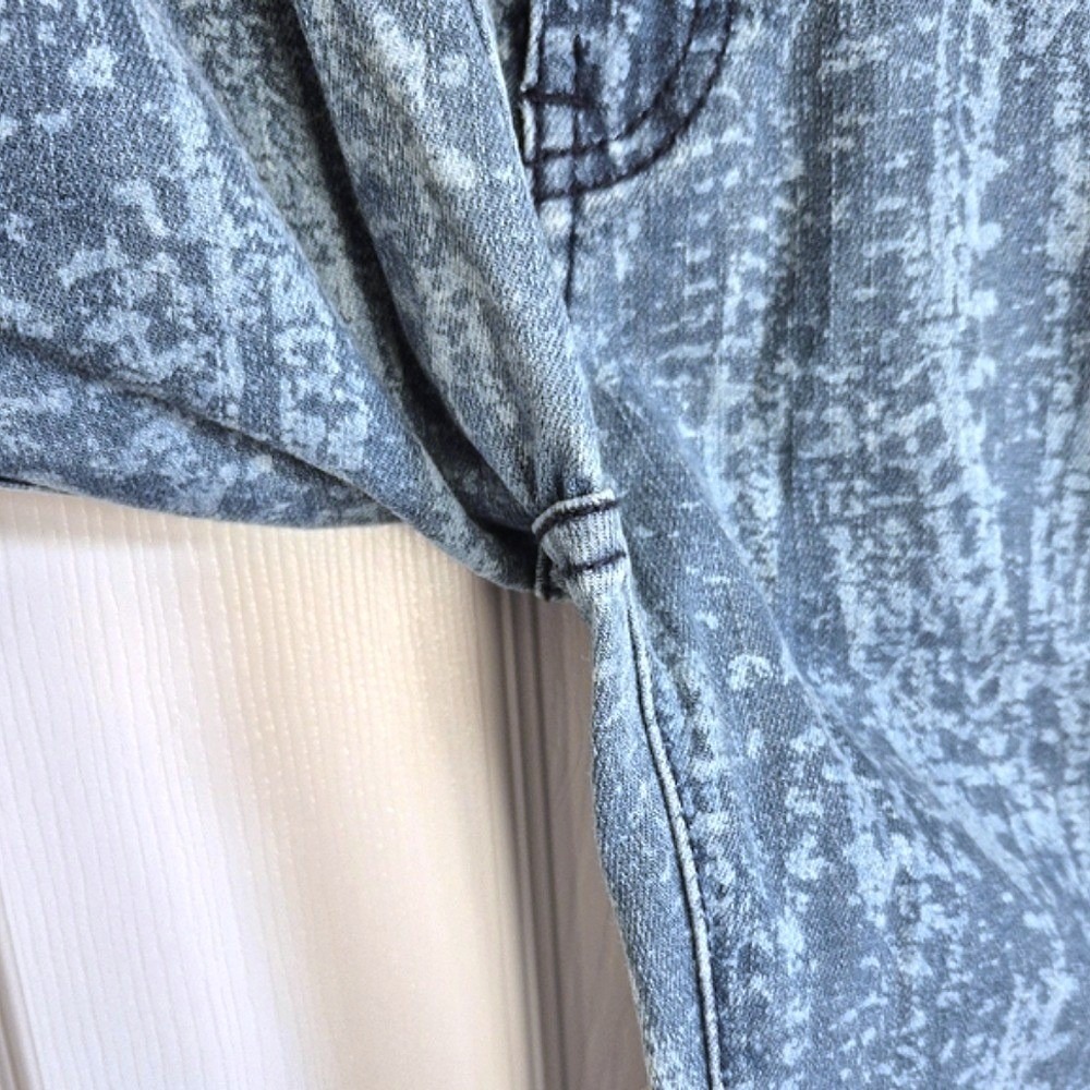 Free People Low Rise Blue Jeans Denim Skinny Pants Zip Ankles Womens 26 - Picture 11 of 16